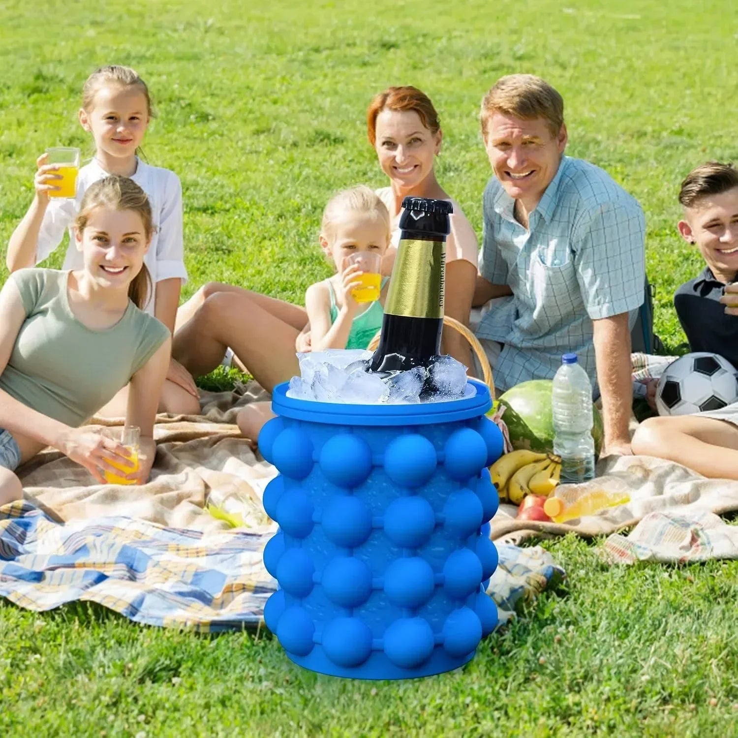 דלי קרח מתקפל